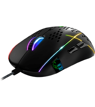 sog xpert m100 mouse 12400 dpis black side  