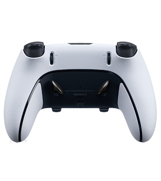 sony comando sem fios dualsense edge ps5 branco costas  