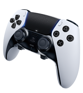 sony comando sem fios dualsense edge ps5 branco perfil  