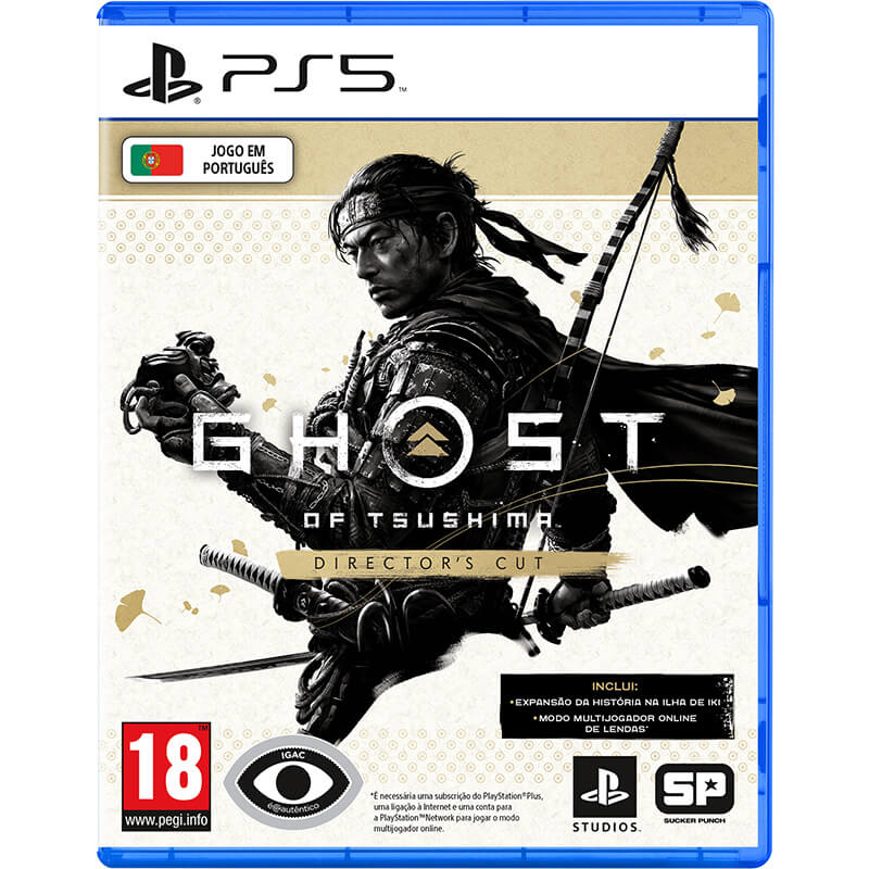 Sony Jogo PS5 Ghost of Tsushima Directors Cut – Gaming – Loja