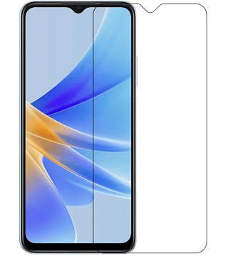 vidro temperado oppo a17 transparente frente  