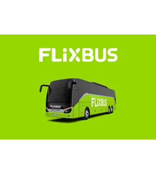Flixbus €10 - Cartão Presente Digital Flixbus €10 - Cartão Presente Digital