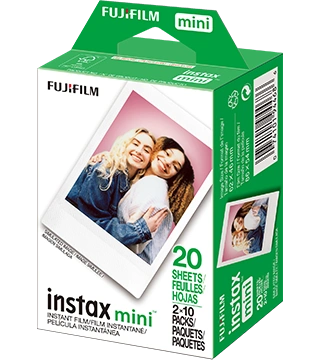 Recarga Fujifilm Instax Mini Glossy Pack 2x10 Folhas