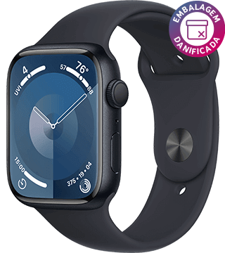 apple watch series 9 45mm meia noite perfil oportunidades  