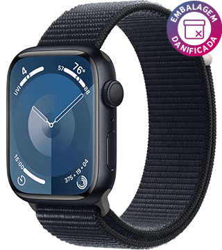 apple watch series 9 45mm sport meia noite perfil oportunidades  
