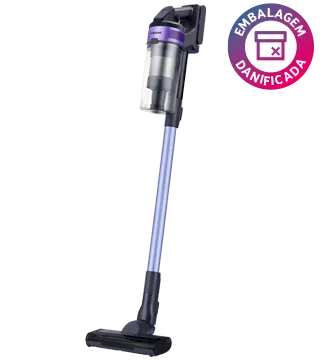 aspirador vertical samsung VS15A6031R4 ET violeta perfil oportunidades  .
