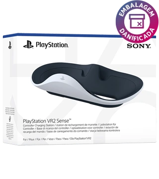 Base de carregamento do comando PlayStation VR2 Sense (embalagem danificada)
