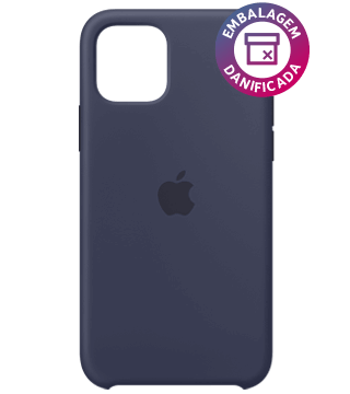 Capa de Silicone iPhone 11 Pro (embalagem danificada)