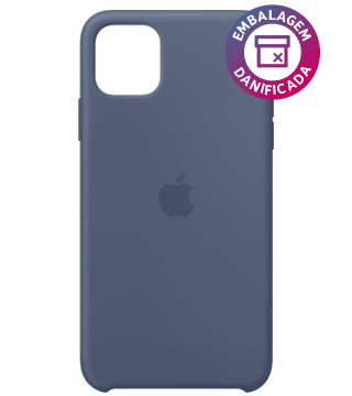 Capa de Silicone para iPhone 11 Pro Max (embalagem danificada)