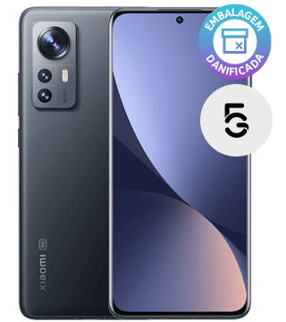 xiaomi 12 5g cinzento frente costas oportunidades  