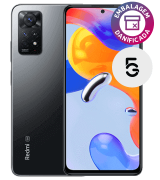 xiaomi redmi note 11 pro 5g cinza frente costas oportunidades  
