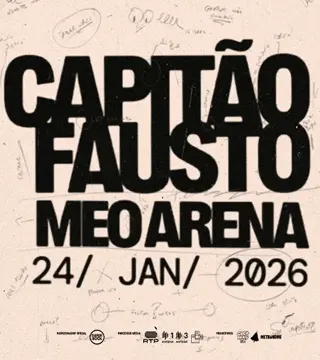 Convite Duplo Camarote MEOS - CAPITÃO FAUSTO - 24 JAN - 21h30 Convite Duplo Camarote MEOS - CAPITÃO FAUSTO - 24 JAN - 21h30