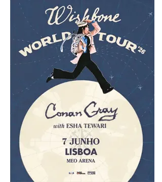 Convite Duplo Camarote MEOS - CONAN GRAY - 07 JUN - 19h30 Convite Duplo Camarote MEOS - CONAN GRAY - 07 JUN - 19h30