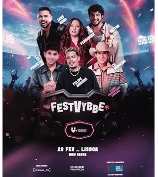 Convite Duplo Camarote MEOS - FESTVYBBE 2026 - 28 FEV - 22h30