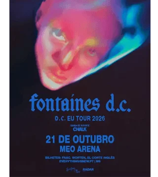 Convite Duplo Camarote MEOS - Fontaines D. C. - 21 OUT - 20h Convite Duplo Camarote MEOS - Fontaines D. C. - 21 OUT - 20h
