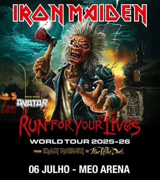MEOS Box Double Invitation - IRON MAIDEN - RUN FOR YOUR LIVES TOUR - July 6th - 7:30pm