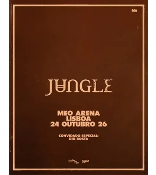 Convite Duplo Camarote MEOS - JUNGLE - 24 OUT - 20h Convite Duplo Camarote MEOS - JUNGLE - 24 OUT - 20h