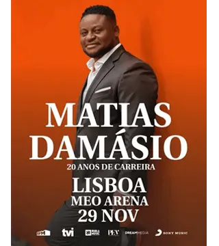 Convite Duplo Camarote MEOS - MATIAS DAMÁSIO - 29 NOV - 21h30 Convite Duplo Camarote MEOS - MATIAS DAMÁSIO - 29 NOV - 21h30