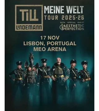Convite Duplo Camarote MEOS - TILL LINDEMANN - 17 NOV - 20h30 Convite Duplo Camarote MEOS - TILL LINDEMANN - 17 NOV - 20h30