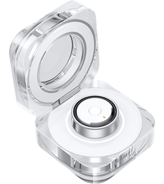 samsung galaxy ring prateado titanio embalagem aberta perfil  .