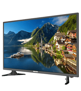tv walton led hd 32 W32D120B preto perfil  