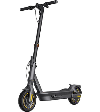 trotinete eletrica segway kickscooter max g2e preto perfil  