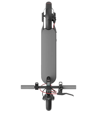 trotinete eletrica xiaomi scooter 4 preto frente fechada  