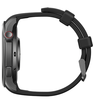 amazfit balance preto lado  