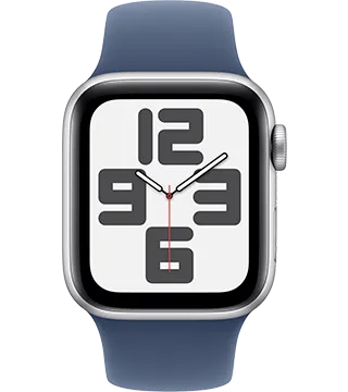 apple watch se 2024 40mm cellular azul denim frente  .