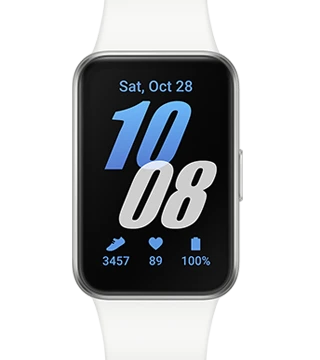 Samsung Galaxy Fit3 samsung galaxy fit3 prata frente .