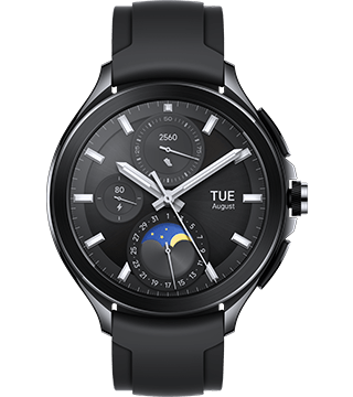 xiaomi watch 2 pro preto frente  