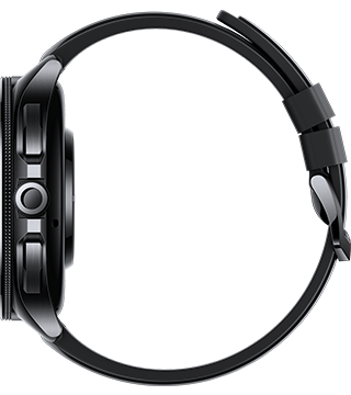 xiaomi watch 2 pro preto lado  